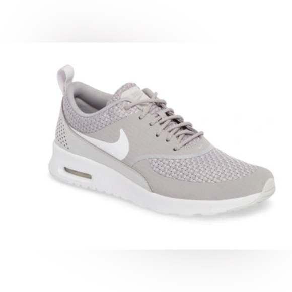 NIKE AIR MAX THEA SNEAKER IN ATMOSPHERE GREY/ WHITE - Picture 1 of 8